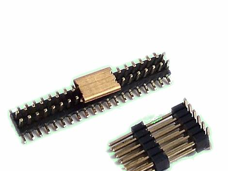 供应1.27mm 双排排针
