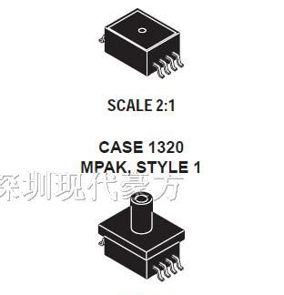供应MOTOROLA/FREESCALE/MPX2010GS压力传感器