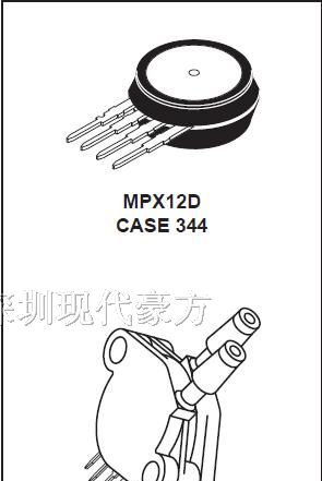 供应MOTOROLA/FREESCALE/MPX12DP压力传感器