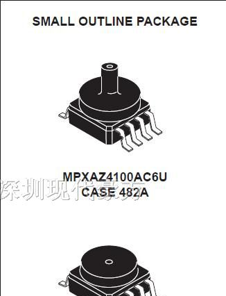 供应MOTOROLA/FREESCALE/MPXAZ4100P压力传感器