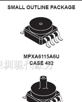 供应MOTOROLA/FREESCALE/MPXA6115A压力传感器