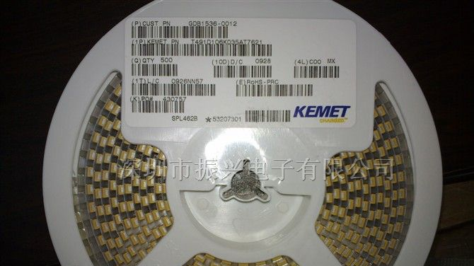供应KEMET片状钽电容35V1OD