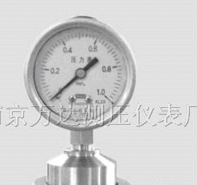 供应卫生型隔膜压力表