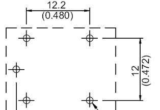 供应功率继电器801H-1A-C-12VDC