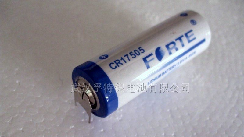 供应3.0V CR17505锂二氧化锰电池