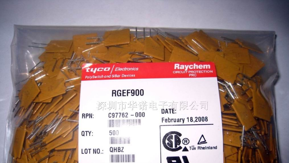 供应批发自恢复保险丝美国瑞侃和泰科RGEF900