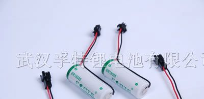 供应3.0V 2/3AA size CR14335锂二氧化锰电池