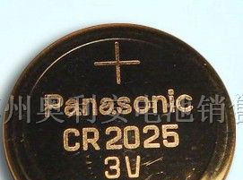 供应松下纽扣电池CR2025