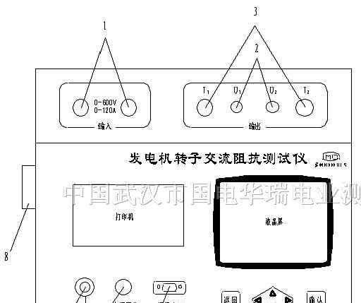 供应发电机转子交流阻抗测试仪
