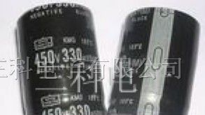 供应NCC铝电容 450V330 黑金刚铝电解电容器 牛角电容