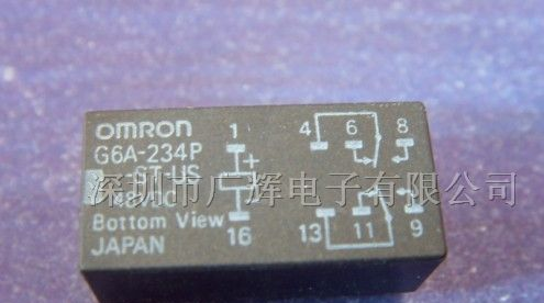 供应信号继电器G6A-234P-ST-US-48VDC