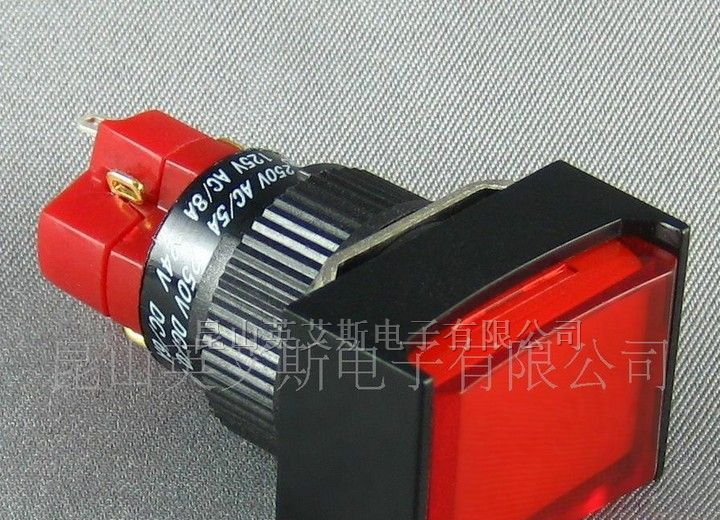供应按钮开关￠16（KD16-113单极自锁带灯）