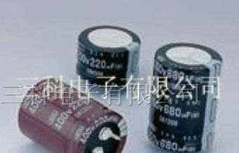 供应450V68铝电解电容器 牛角铝电解 高压铝电解