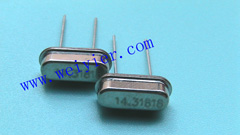 供应晶振谐振器49S/SMD-14.31818M
