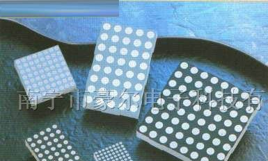 供应室内LED点阵块/3.0 8X8/单色/行共阳