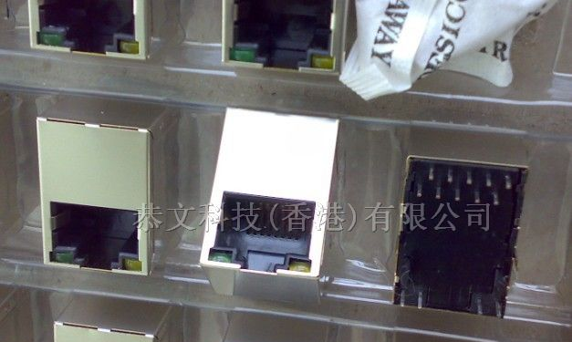 供应V890-1AX1-Y5 Magjack RJ45 Gigabit连接器