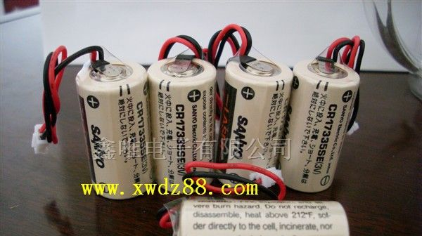 供应CR17335SE 3.0V三洋锂电池 