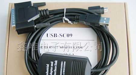 供应三菱PLC编程电缆USB-SC09