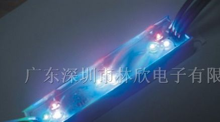 供应5.0七彩快闪 LED 发光二极管