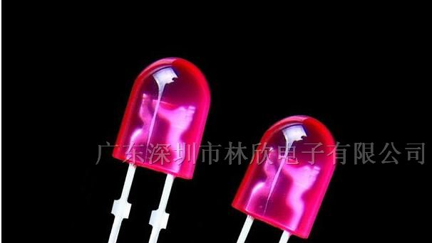 供应2.0圆头红发红短脚LED发光二极管