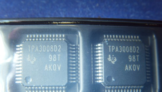 供应10W 立体声 D 类音频功率放大器TPA3008D2
