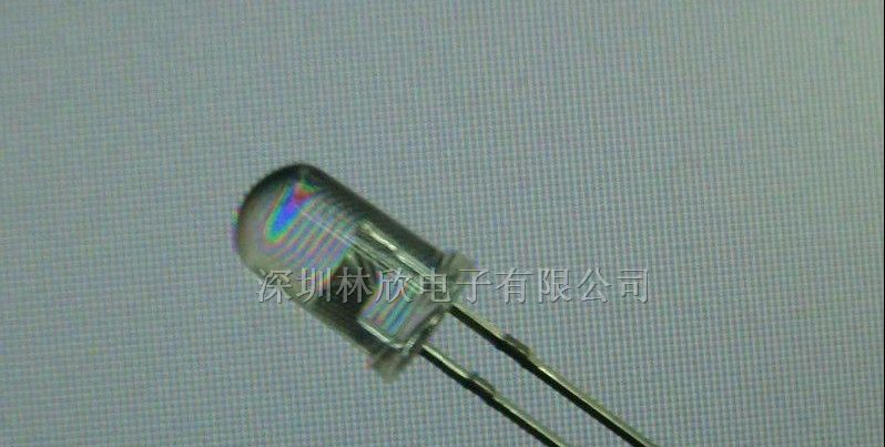 供应5.0七彩快闪 LED 发光二极管