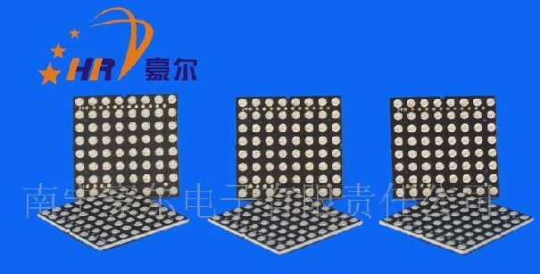 供应供应F3.75室内单红轻薄型LED点阵块