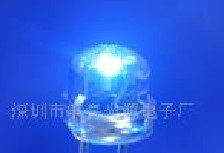 供应LED、发光二极管、F5草帽蓝光