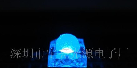 供应LED光源、发光二极管、5MM食人鱼蓝灯