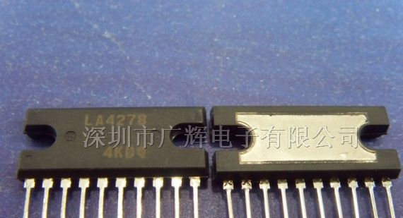 供应LA4278 双声道音频功率放大器