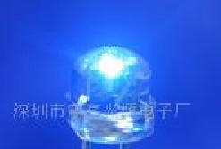 供应LED灯饰（5MM草帽蓝光）