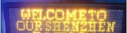 供应生大昌Φ5-64*256型室内单色高亮LED显示屏