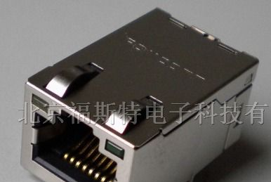 供应FOXCONN富士康RJ45 1X1带滤波器座