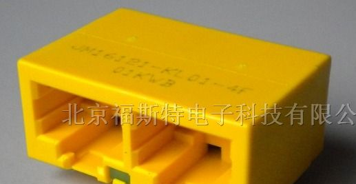 供应FOXCONN富士康RJ45 1X2带灯黄座