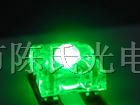供应5mm食人鱼纯绿LED发光二极管