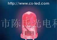 供应5mm圆头白发红LED发光二极管
