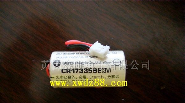 供应CR17335SE 3.0V三洋锂电池