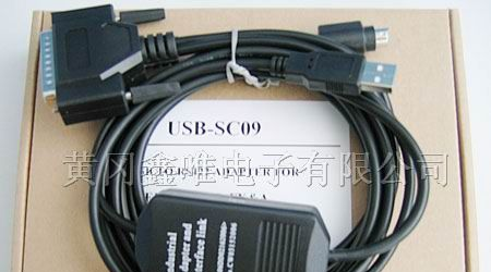 供应三菱PLC编程电缆USB-SC09