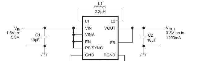 供应LED驱动IC TPS63000DRCR