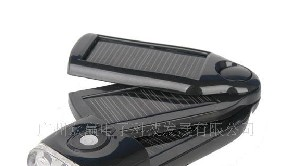 供应众赢zy-113太阳能LED手电筒