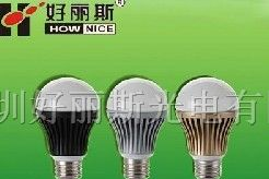 供应好丽斯HLS-F60-5WA1大功率LED球泡灯