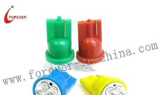供应 T10直插LED仪表灯