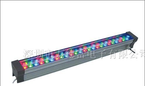 供应厂价供应大功率LED洗墙灯30*1W彩色