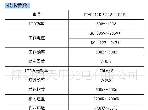 供应大功率LED工矿灯TJ-001GK
