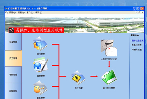 考勤门禁软件|易装易用免培训|门禁考勤|门禁一体机