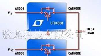 供应LTC4358 - 5A 理想二极管