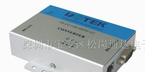 外挂式RS-232到RS-485/RS-422光电隔离转换器UT-218
