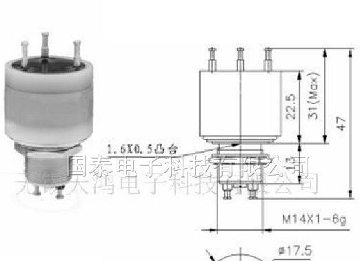 供应高耐压陶瓷真空继电器k41,k43,kc,k64c_h25系列