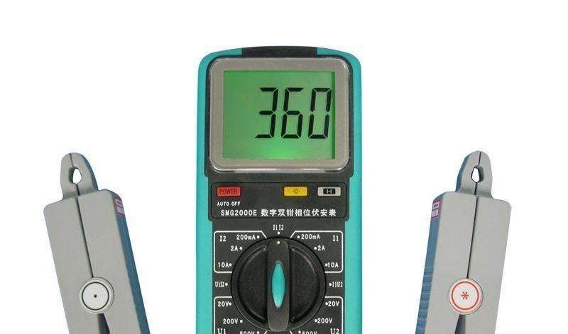 SMG2000E数字双钳相位伏安表