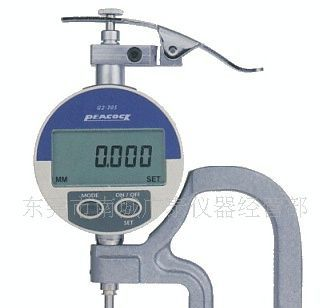 供应日本PEACOCK厚度计，孔雀牌G2型厚度计